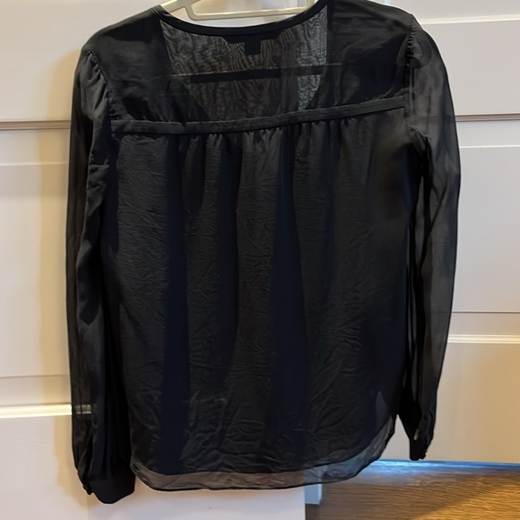 DVF SILK CHIFFON BLOUSE - Picture 2 of 8